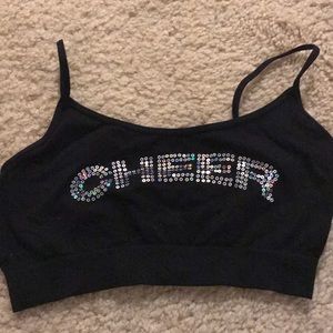 Cheer sports bra